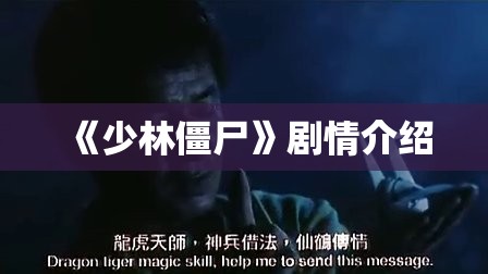 《少林僵尸》剧情介绍